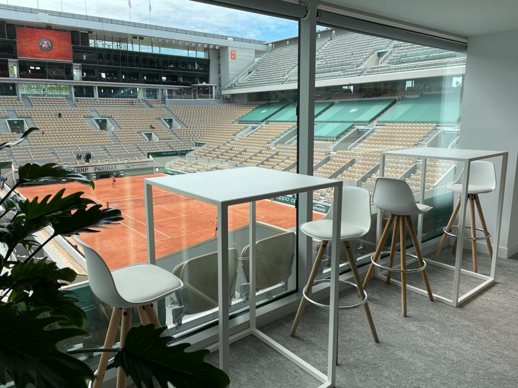 Hospitalités à Roland Garros